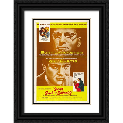 Sweet Smell of Success-1957 Black Ornate Wood Framed Art Print with Double Matting by Vintage Hollywood Archive