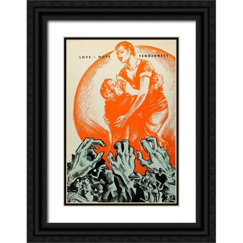 The Miracle Man-1932 Black Ornate Wood Framed Art Print with Double Matting by Vintage Hollywood Archive
