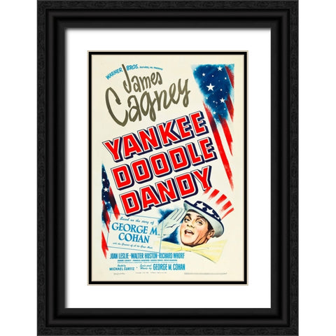 Yankee Doodle Dandy-1942 Black Ornate Wood Framed Art Print with Double Matting by Vintage Hollywood Archive