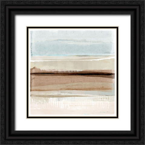 Winter Sands II Black Ornate Wood Framed Art Print with Double Matting by Kouta, Flora