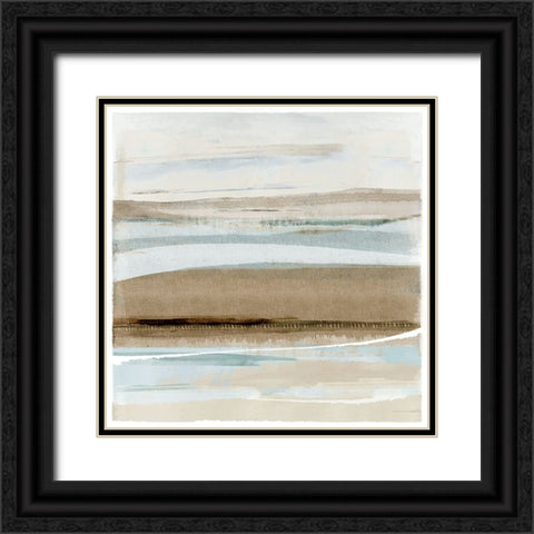 Winter Sands III Black Ornate Wood Framed Art Print with Double Matting by Kouta, Flora
