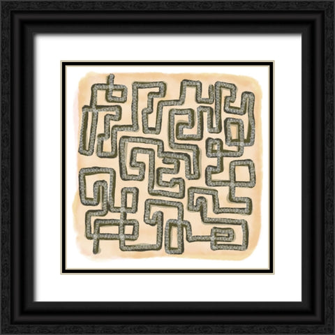 Skedaddle I Black Ornate Wood Framed Art Print with Double Matting by Schlotzhauer, Jim