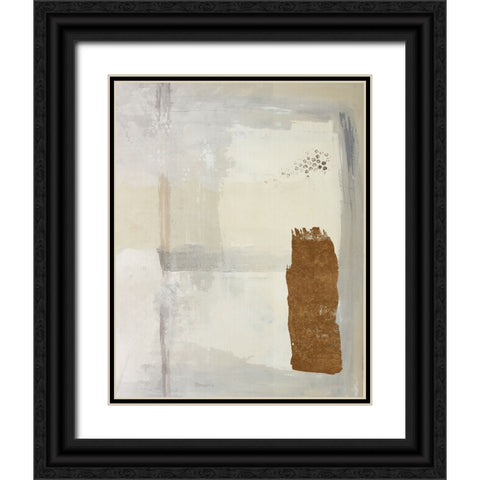 Tip Tone III Black Ornate Wood Framed Art Print with Double Matting by Smith, Karen