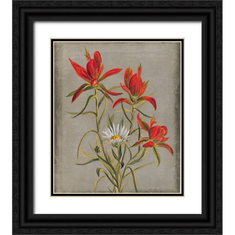 Inthered I Black Ornate Wood Framed Art Print with Double Matting by Smith, Karen