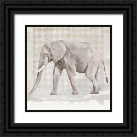 Ellie II Black Ornate Wood Framed Art Print with Double Matting by Smith, Karen