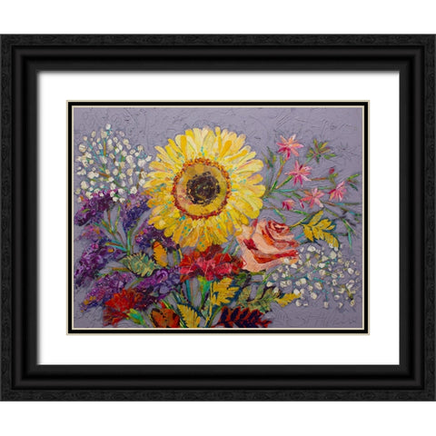 Sunny Mexico Black Ornate Wood Framed Art Print with Double Matting by St Hilaire, Elizabeth