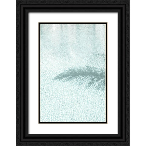 Pool 006 Black Ornate Wood Framed Art Print with Double Matting by Artographie Studio