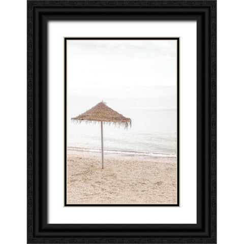 Solaris 06 Black Ornate Wood Framed Art Print with Double Matting by Artographie Studio