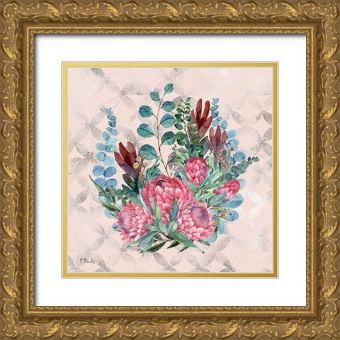 Sugarbush Bloom II Gold Ornate Wood Framed Art Print with Double Matting by Brent, Paul