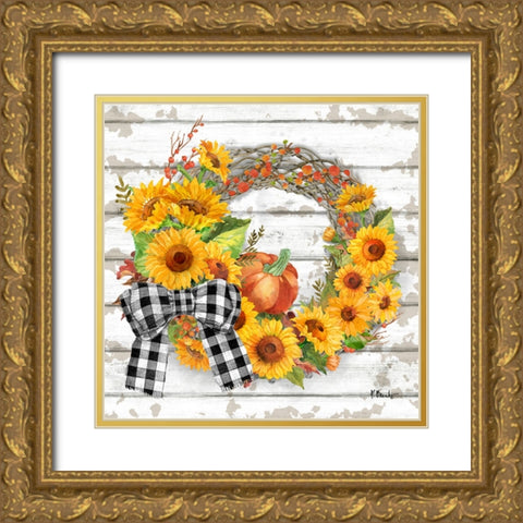 Rustic Fall VI Gold Ornate Wood Framed Art Print with Double Matting by Brent, Paul
