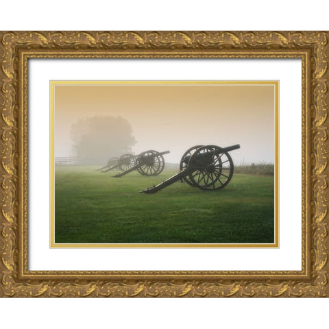 Cannon View 2 Gold Ornate Wood Framed Art Print with Double Matting by Lee, Rachel