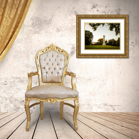 Chickamauga 13 Gold Ornate Wood Framed Art Print with Double Matting by Lee, Rachel