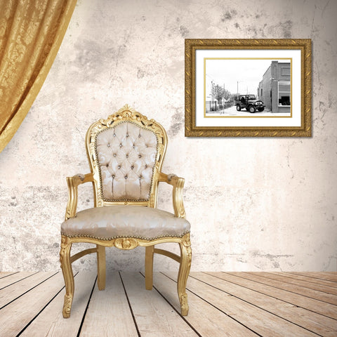 Land Cruiser Gold Ornate Wood Framed Art Print with Double Matting by Malone, Will