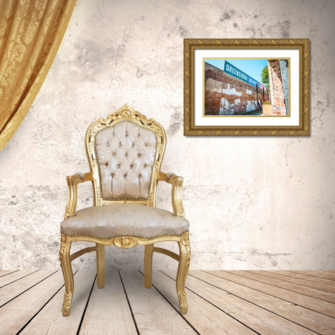 GreensboroGreensboro Gold Ornate Wood Framed Art Print with Double Matting by Malone, Will
