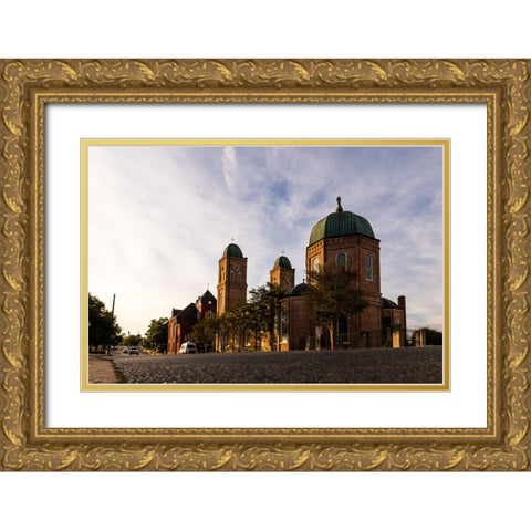 Minor Basilica 3 Gold Ornate Wood Framed Art Print with Double Matting by Malone, Will
