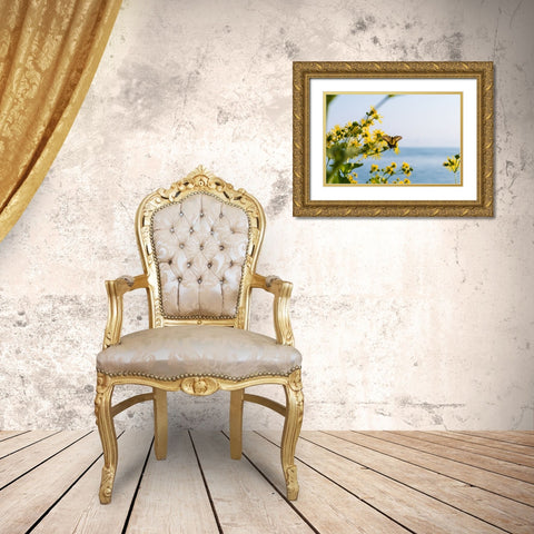 Monarch 2 Gold Ornate Wood Framed Art Print with Double Matting by Malone, Will
