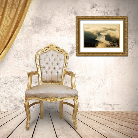 Golden Morning 2 Gold Ornate Wood Framed Art Print with Double Matting by Malone, Will