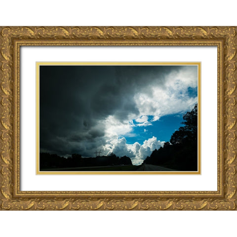 The Void Gold Ornate Wood Framed Art Print with Double Matting by Malone, Will