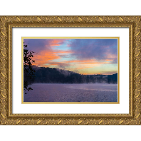 Fishermen 2 Gold Ornate Wood Framed Art Print with Double Matting by Malone, Will