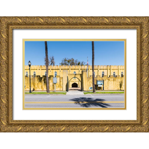 Arsenal 2 Gold Ornate Wood Framed Art Print with Double Matting by Malone, Will