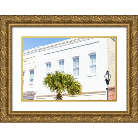 Downtown Beaufort 3 Gold Ornate Wood Framed Art Print with Double Matting by Malone, Will