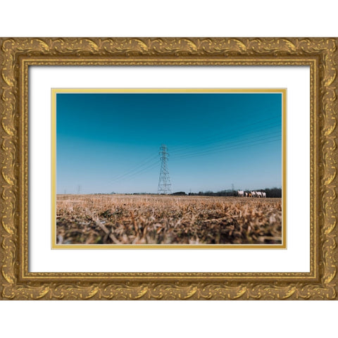 Here They Come Re-Edit Gold Ornate Wood Framed Art Print with Double Matting by Malone, Will