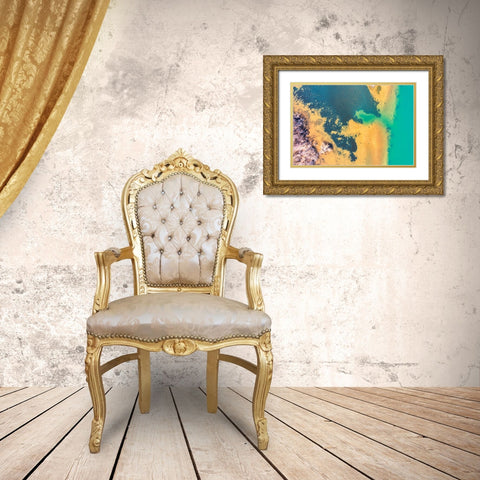 Savannah Gold Ornate Wood Framed Art Print with Double Matting by Malone, Will