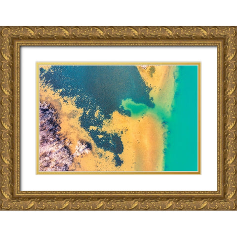 Savannah Gold Ornate Wood Framed Art Print with Double Matting by Malone, Will