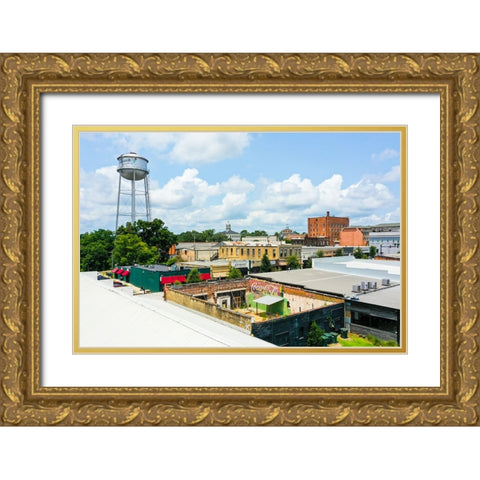 Coke Easter Egg Gold Ornate Wood Framed Art Print with Double Matting by Malone, Will