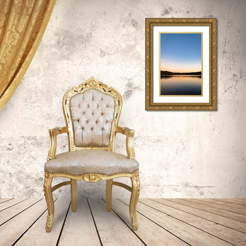 Hartwell Sunset Gold Ornate Wood Framed Art Print with Double Matting by Malone, Will