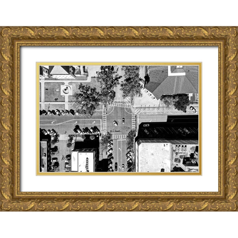 Hustle Gold Ornate Wood Framed Art Print with Double Matting by Malone, Will