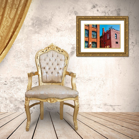 Palmetto Alley Gold Ornate Wood Framed Art Print with Double Matting by Malone, Will