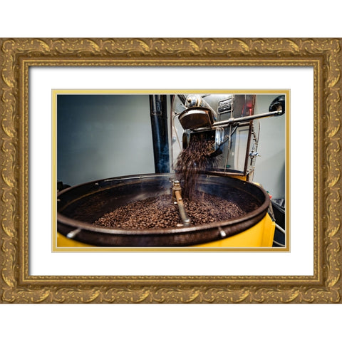 The Roast Gold Ornate Wood Framed Art Print with Double Matting by Malone, Will