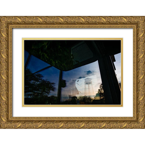 Thomasville Reflection Gold Ornate Wood Framed Art Print with Double Matting by Malone, Will