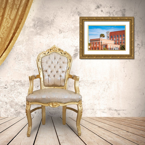 Thomasville Strip 1 Gold Ornate Wood Framed Art Print with Double Matting by Malone, Will