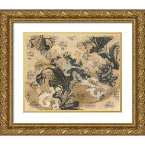 Baroque Gold Ornate Wood Framed Art Print with Double Matting by Adkin, Arielle