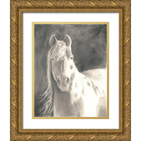 Dream Weaver Gold Ornate Wood Framed Art Print with Double Matting by Babbitt, Gwendolyn