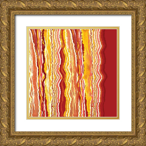 Desert Sunrise II Gold Ornate Wood Framed Art Print with Double Matting by Berrenson, Sara