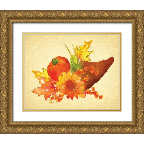 Cornucopia Gold Ornate Wood Framed Art Print with Double Matting by Berrenson, Sara