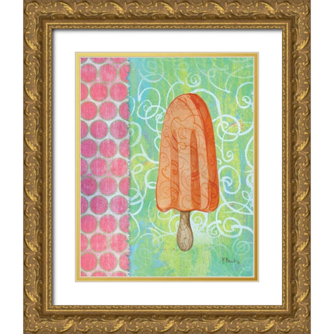 Frozen Delight I Gold Ornate Wood Framed Art Print with Double Matting by Brent, Paul