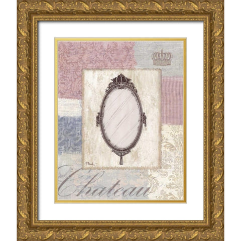 Boutique de Paris I Gold Ornate Wood Framed Art Print with Double Matting by Brent, Paul