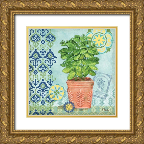 Garden to Table I Gold Ornate Wood Framed Art Print with Double Matting by Brent, Paul