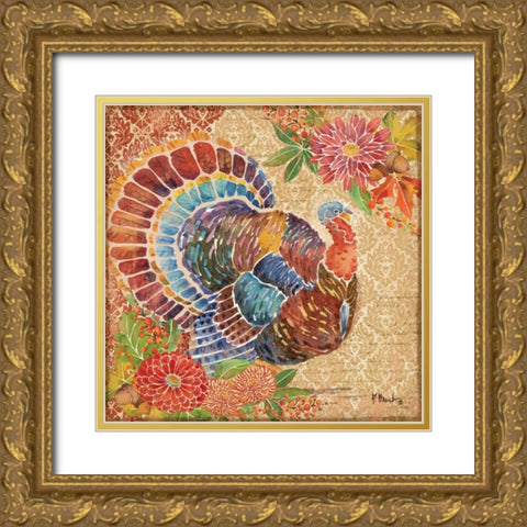 Classic Fall I Gold Ornate Wood Framed Art Print with Double Matting by Brent, Paul