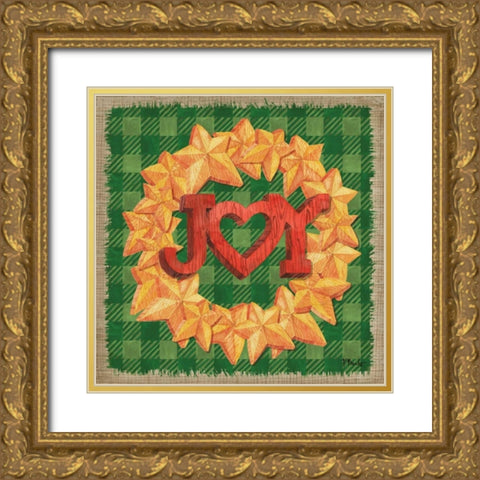 Carpentry Christmas II Gold Ornate Wood Framed Art Print with Double Matting by Brent, Paul