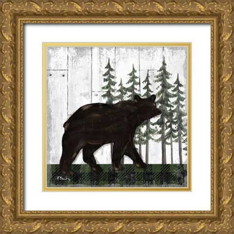 Wildwood Lodge I Gold Ornate Wood Framed Art Print with Double Matting by Brent, Paul