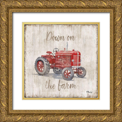Land Drifter II Gold Ornate Wood Framed Art Print with Double Matting by Brent, Paul