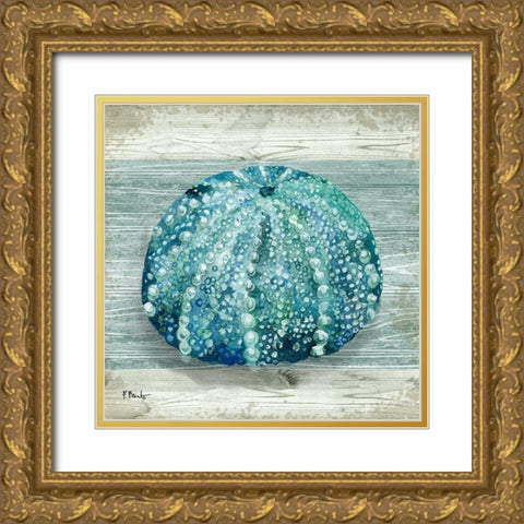 Northpoint Shells I Gold Ornate Wood Framed Art Print with Double Matting by Brent, Paul