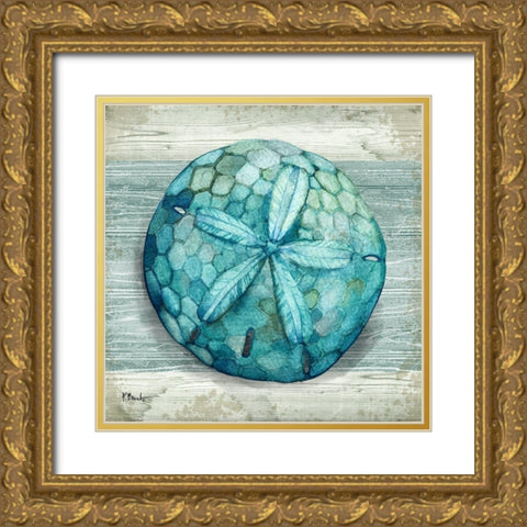 Northpoint Shells IV Gold Ornate Wood Framed Art Print with Double Matting by Brent, Paul