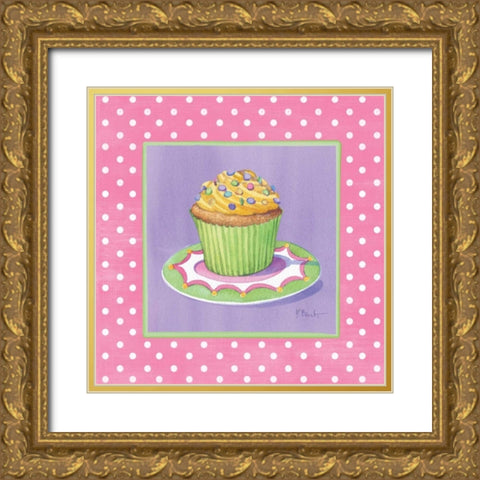 Sorority Girls III Gold Ornate Wood Framed Art Print with Double Matting by Brent, Paul