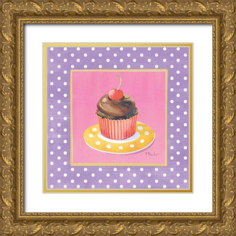 Sorority Girls IV Gold Ornate Wood Framed Art Print with Double Matting by Brent, Paul